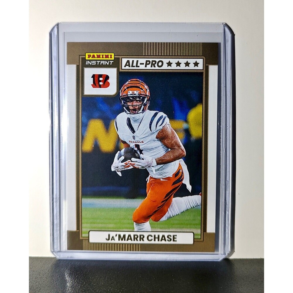 Ja'Marr Chase 2024 All-Pro Panini NFL #5 Football Cincinnati Bengals 1 of 101
